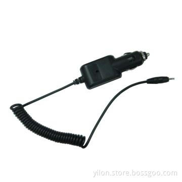 Car Charger with Spring Cable or Straight Cable